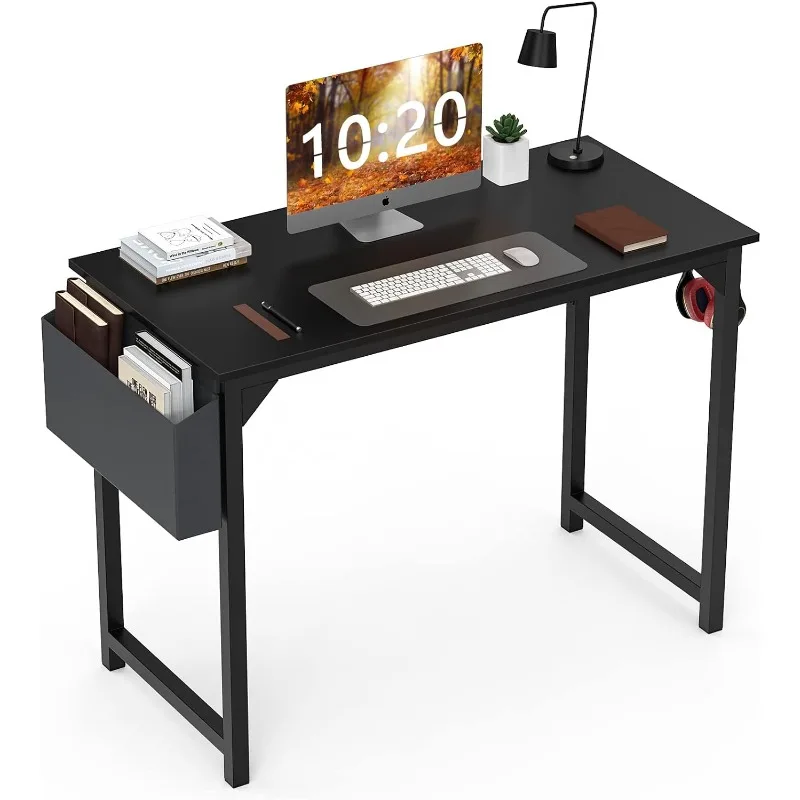 

Computer Desk Small Office Desk 40 Inch Writing Desks Small Space Desk Study Table Modern Simple Style Work Table