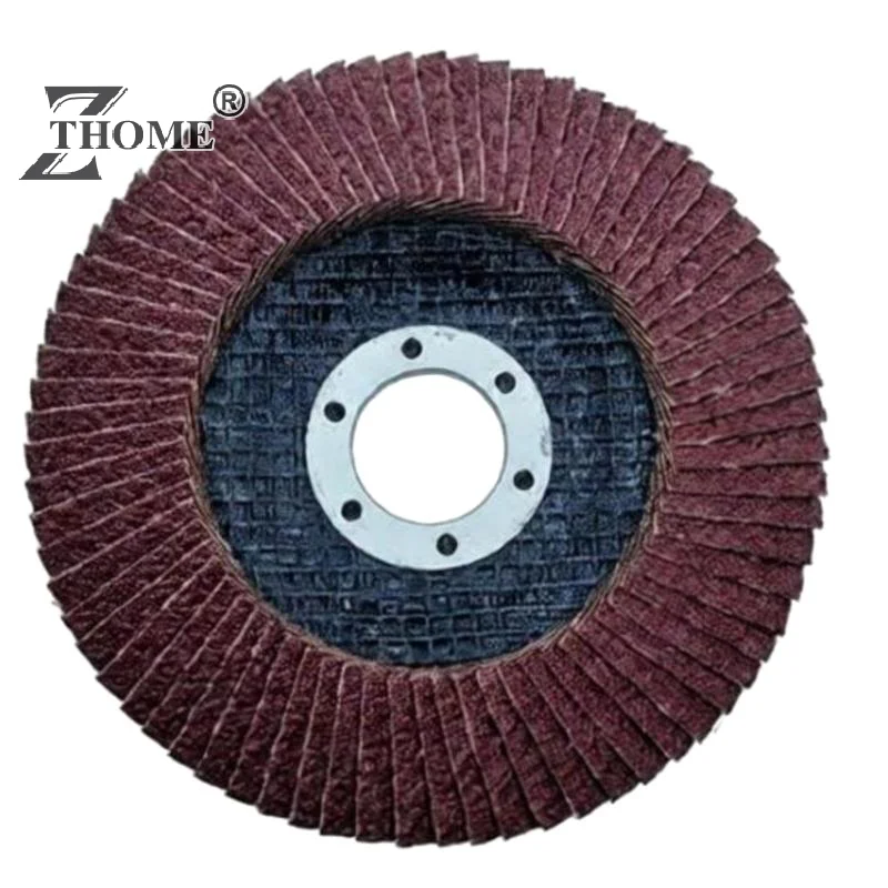 Brown Corundum 1pc 4 5 Inch Flap Disc 40 60 80 120 Grit Assorted Abrasive Grinding Sanding Wheel For Grinding Polishing