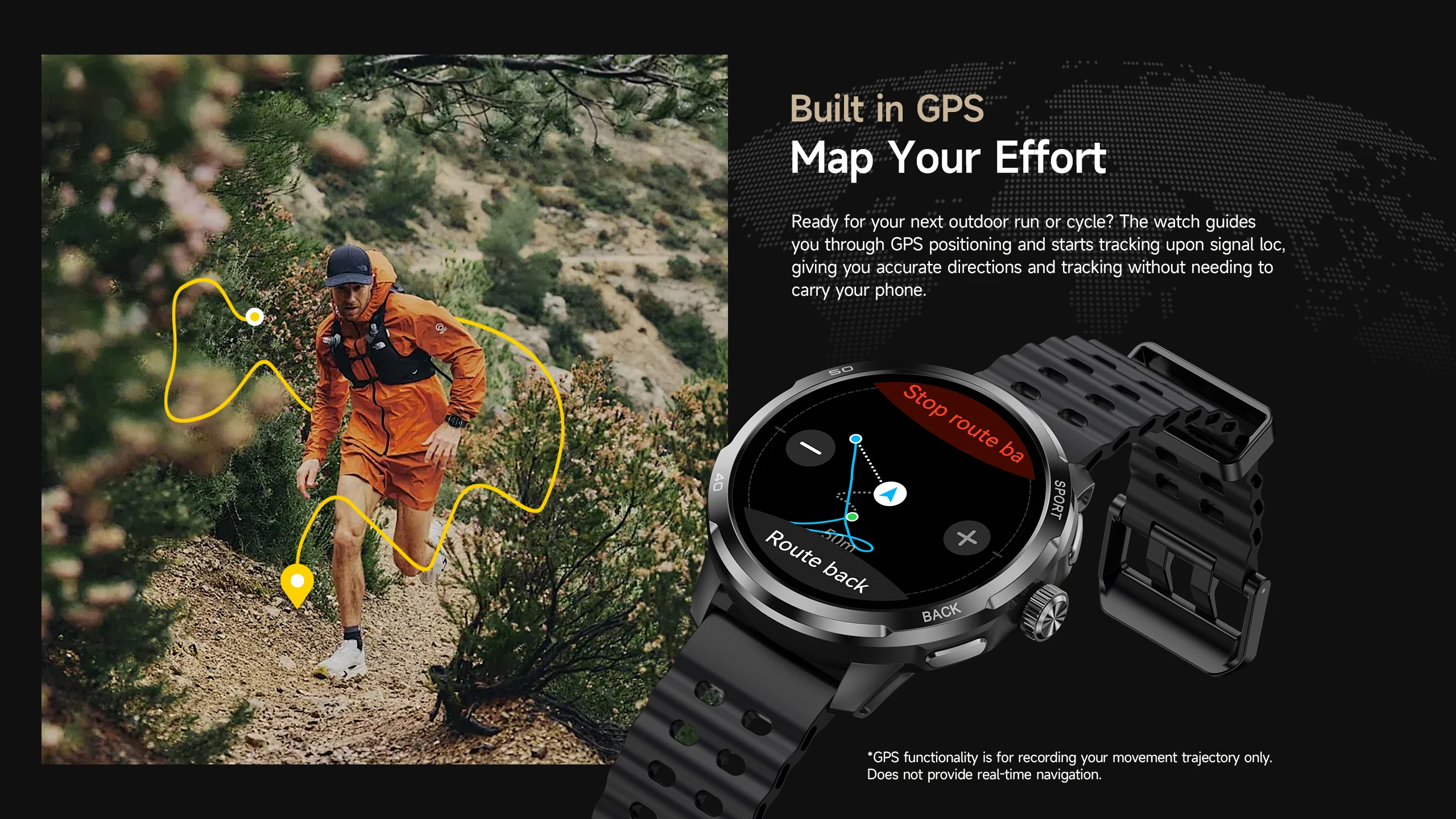 Ulefone Armor Watch Pro Smart Watch Android 410mAh Large Battery Smartwatch Man Woman GPS WIFI 1.5inch Larger Screen