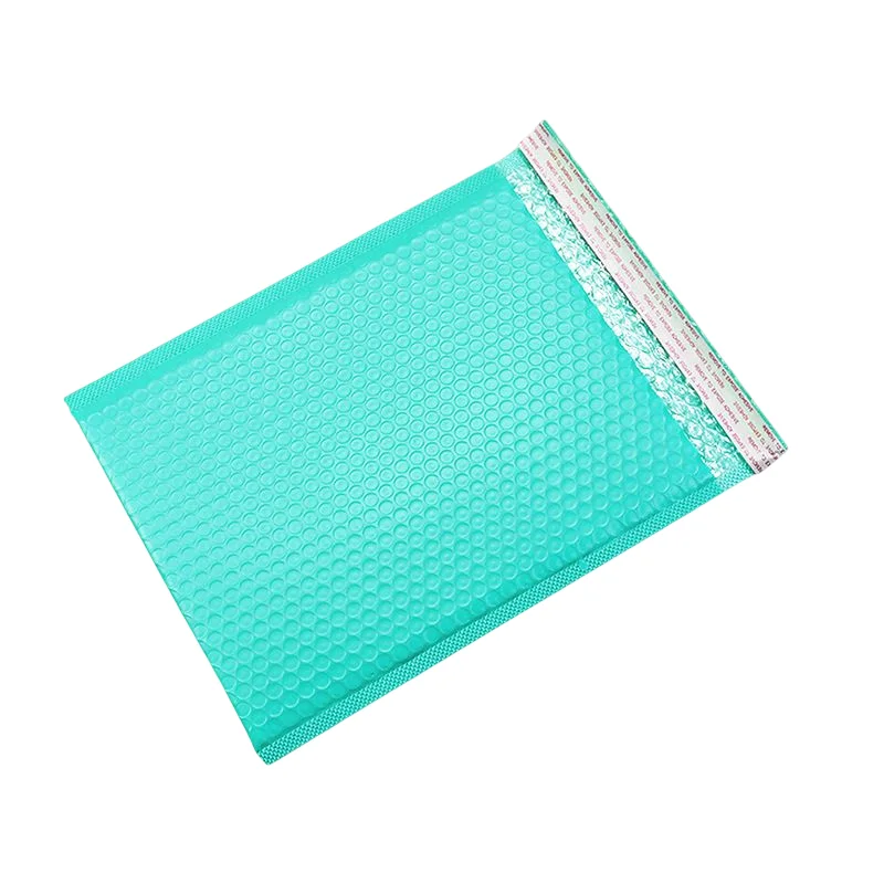 Pacakging Zakken Voor Kleine Bussines Kleding Clear Geschenken Waterdichte Droge Verpakking Zak 10Pcs Buble Envelop Groen Teal Verzending Mailer