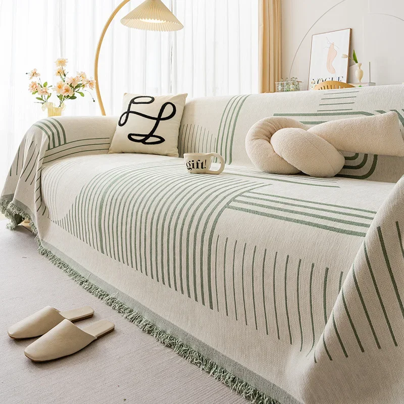 Vintage Chenille High-end Sofa Cover Cloth Universal in All Seasons Sofa Towel One-piece Full-cover Cover Blanket Dirtresistant