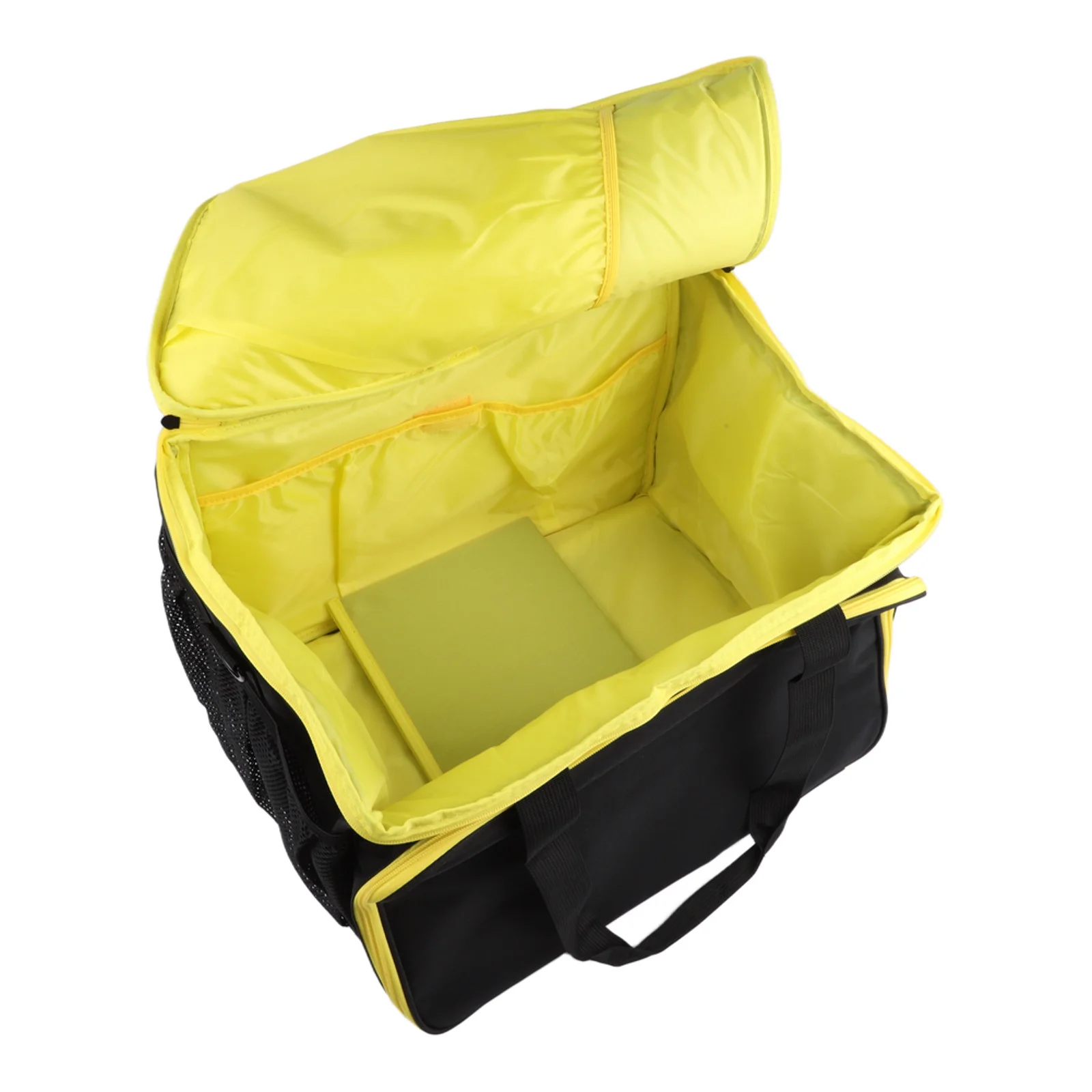Portable Carrying Case Bag For Wagner C900134 Steamer Yellow Black 600D Oxford Multi Compartment Storage Organizer