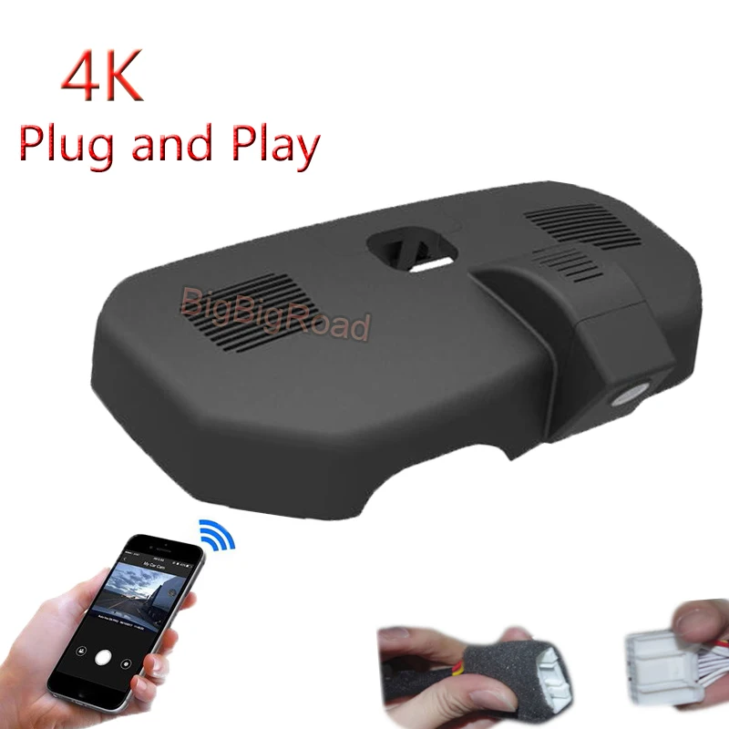 4K Plug And Play For Haval Great Wall WEY VV7 GT 2020 Car Wifi DVR Video Recorder DashCam FHD 2160P Car Front Camera Wide Angle