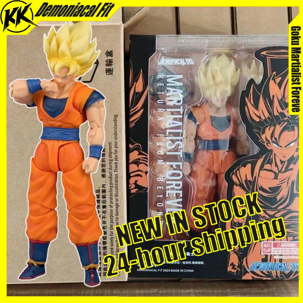 

НОВАЯ фигурка Demoniacal Fit Son Goku Dragon Ball Z SHF 3,0 Goku Фигурка Martialist Forever Return From Beyond Фигурки ПОДАРОК