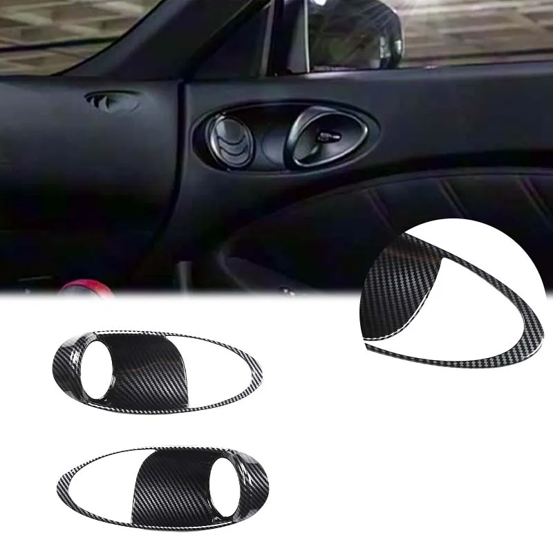 Auto-Innentürgriff-Zierleisten-Aufkleber, Innentürgriffabdeckung, Autozubehör für Nissan Fairlady Z 370Z Z34 2009-2020