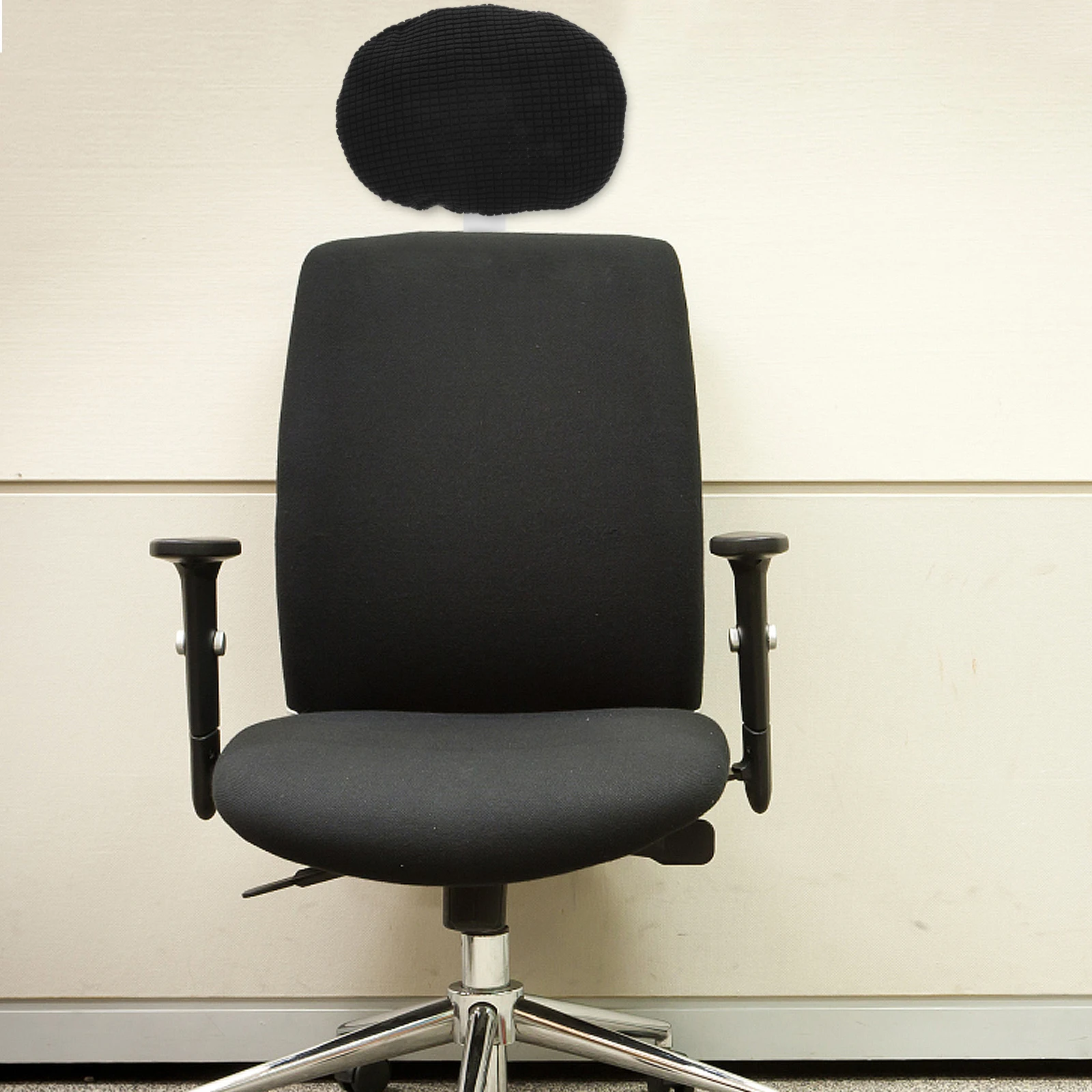 

Office Chair Headrest Cover Stable Elastic Chair Headrest Sleeve Protective Head Support Cushion Sleeve