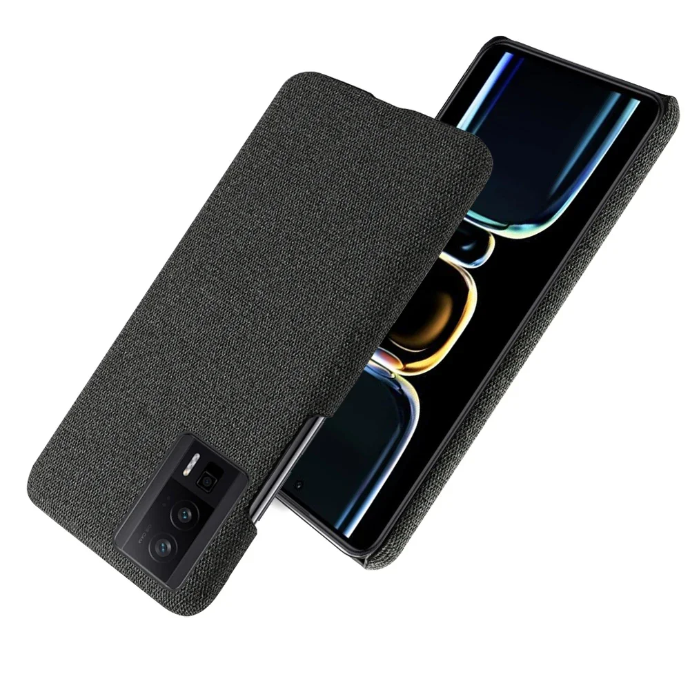 For Xiaomi Redmi K60 Poco F5 Pro Case Luxury Fabric Antiskid Cover For Redmi K60 Pro Cloth Case For Xiaomi Poco F5 Pro Funda