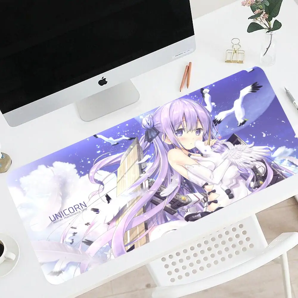 Anime A-Azur L-Lanes Mouse Pad Pc Gamer Computer Table Xxl Mouse Pad Gaming Accessories Desk Mat Keyboard teclado mecânico gamer