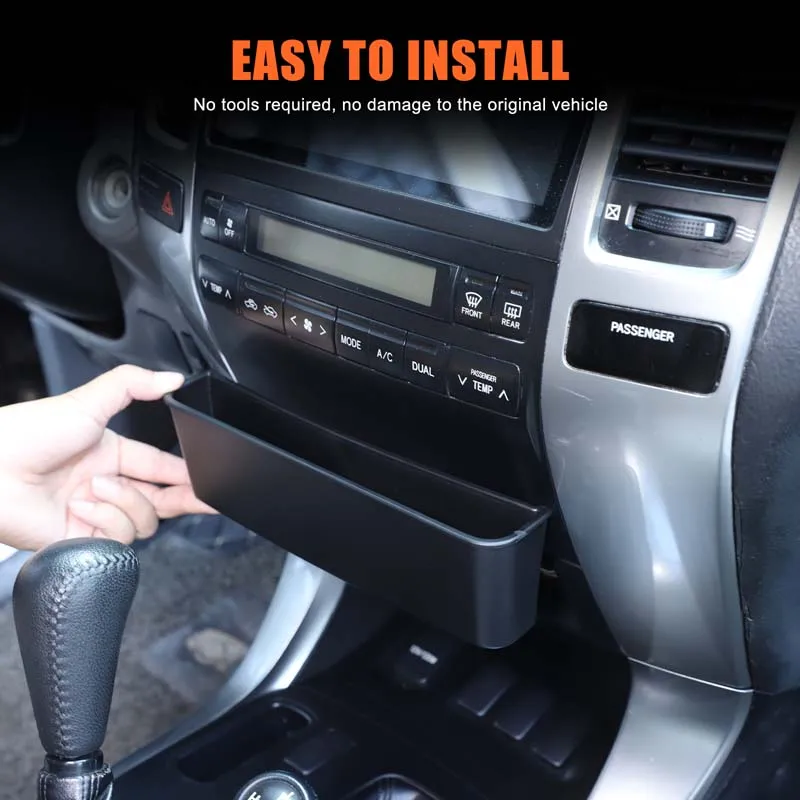 

Для Toyota Prado/J120 2003-2009 ящик для хранения панели регулировки кондиционера подвесной ящик для хранения центрального управления ABS