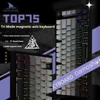 Darmoshark TOP-75 Magnetic Axis Tri Mode Wireless Hot Swappable Customized Mechanical Keyboard E-Sports Gaming Office Keyboard