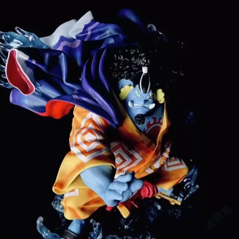 หนึ่งชิ้น jinbe หุ่นอนิเมะ shichibukai jinbe หุ่นแอ็กชัน FIGMA GK PVC 32ซม. รูปปั้นขนาดใหญ่ของเล่นเด็กของขวัญ