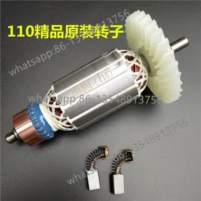 110 Stone Cutting Machine Rotor Accessories Cutting Machine Stator Coil 4100 Marble Machine Rotor Electric Carbon Brush