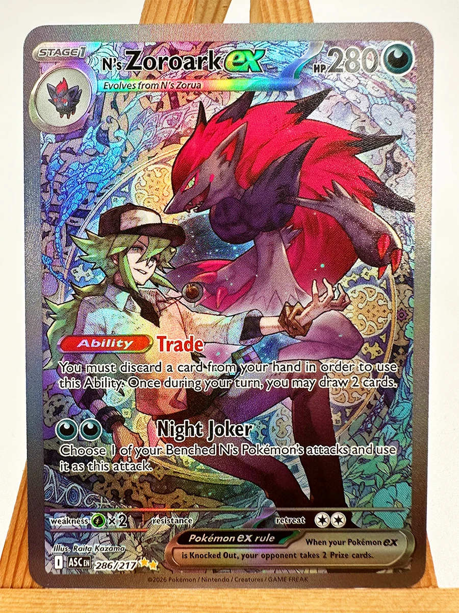 Pokemon PTCG ASC Gengar Dragonite Celebi Spielzeug Hobbies Hobby Sammlerstücke Spielesammlung Anime-Karten