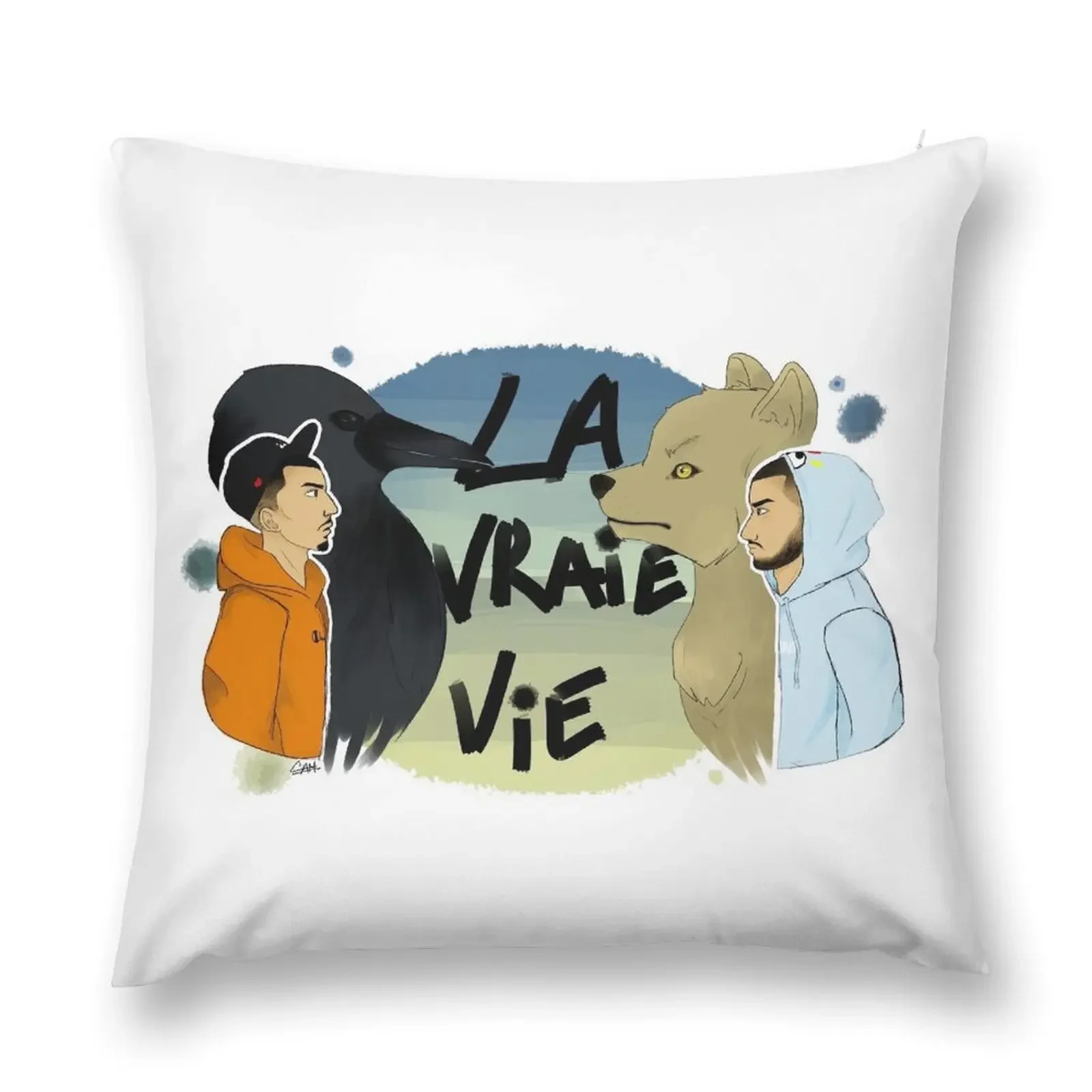 

THE TRUE LIFE - BIGFLO AND OLI Throw Pillow Christmas Covers pillow cover luxury Sofa Cushion Cover pillow