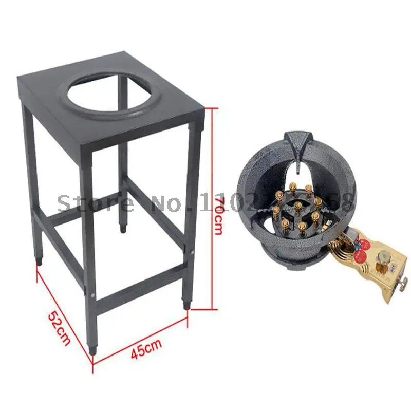 Commercial Fire Stove Stir-frying Stove Gas Stove Liquefied Gas Natural Gas Single Stove Rack Restaurant Household High Pressure