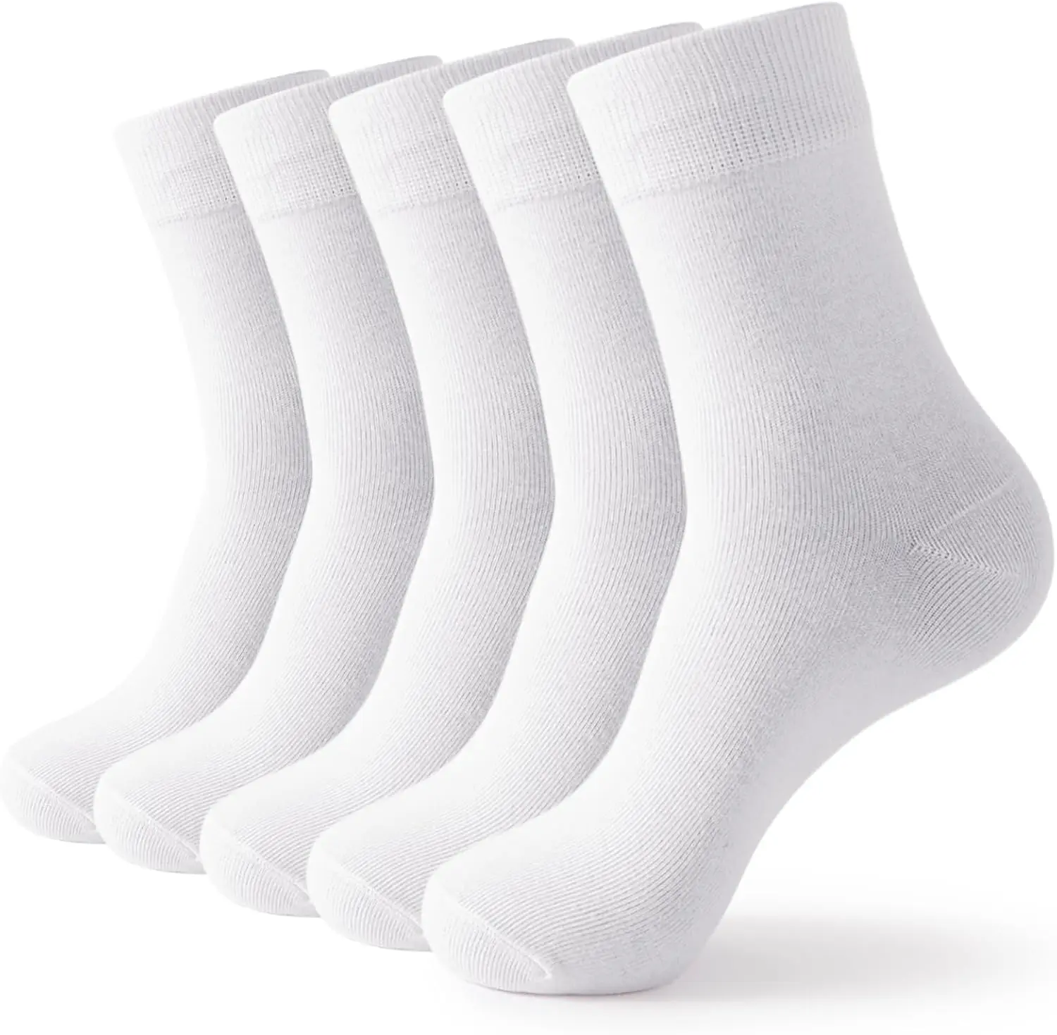 

Women's Thin Cotton Casual Soft Aesthetic Socks, 5 Pairs - Comfortable and Stylish