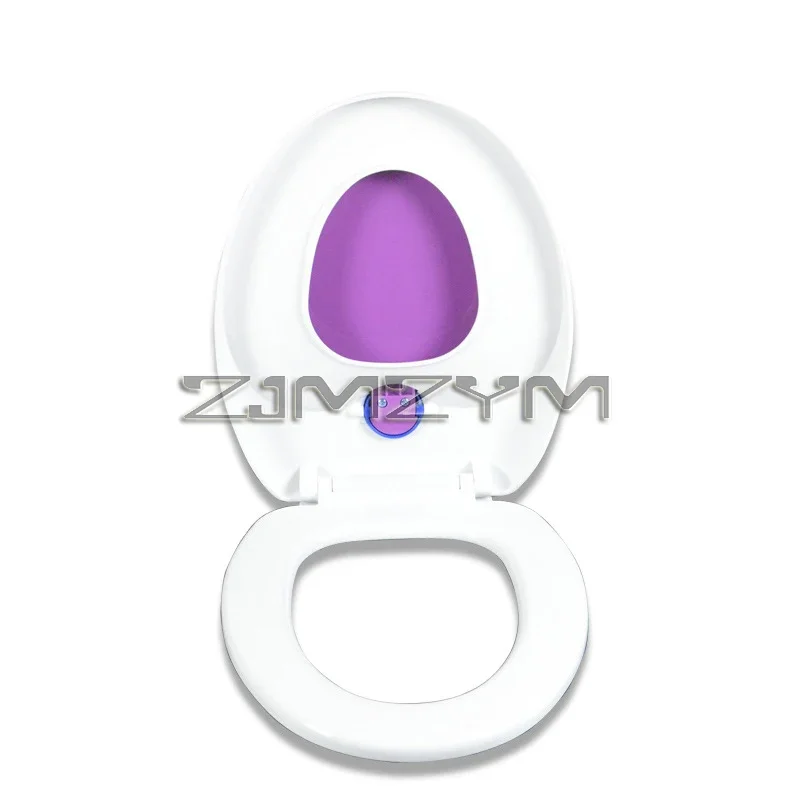 Toilet Lid Cover WC Toilet Seat for Both Adults and Children O-shaped Mute Universal Toilet Lid Bathroom Accessories