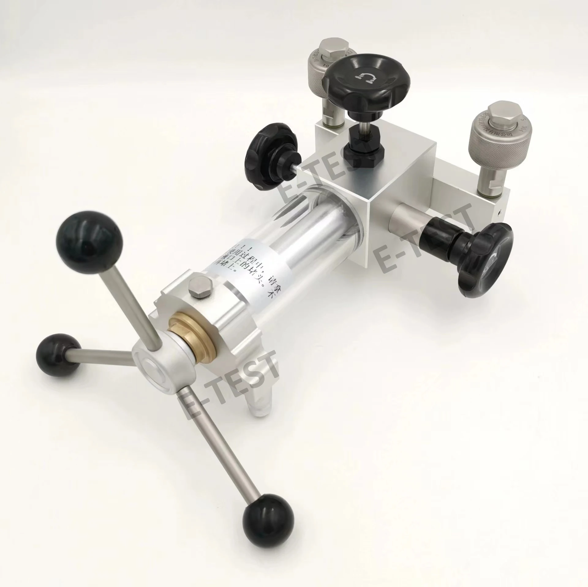 Portable Hydraulic Pressure Calibrator Source Inspection Table Device Pressure Gauge Manual Liquid Pressure Pump calibrator