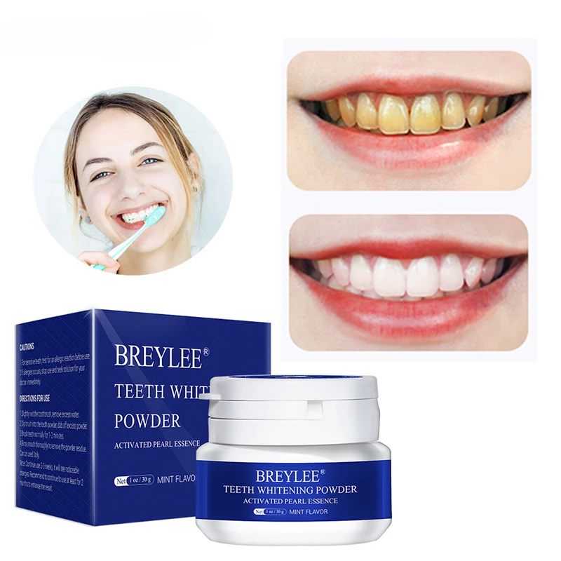 Teeth Whitening Powder Remove Plaque Stains Toothpaste Dental Tools White Teeth Cleaning Oral Hygiene Toothbrush Gel