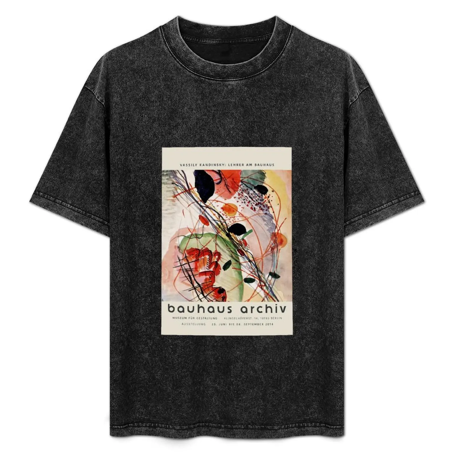 

Kandinsky - Bauhaus Archiv T-Shirt man t shirts for men man t shirt heavy cotton T-Shirt