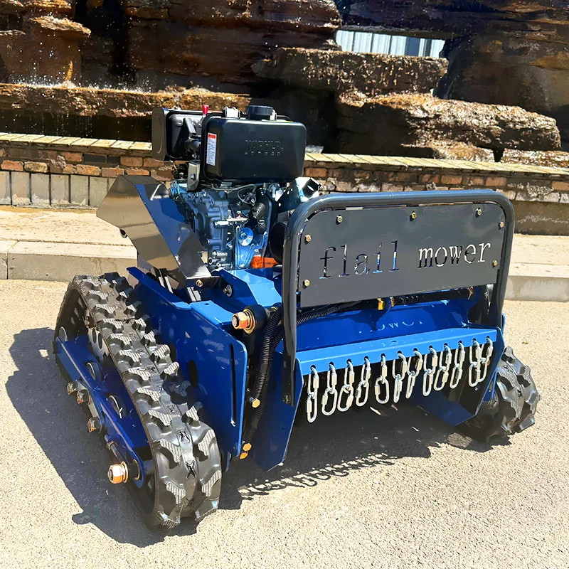 Maßgeschneiderter chinesischer, selbstfahrender, angetriebener Zero Turn Rasenmäher mit Roboterantrieb und ferngesteuertem Rasenmäher auf Lager