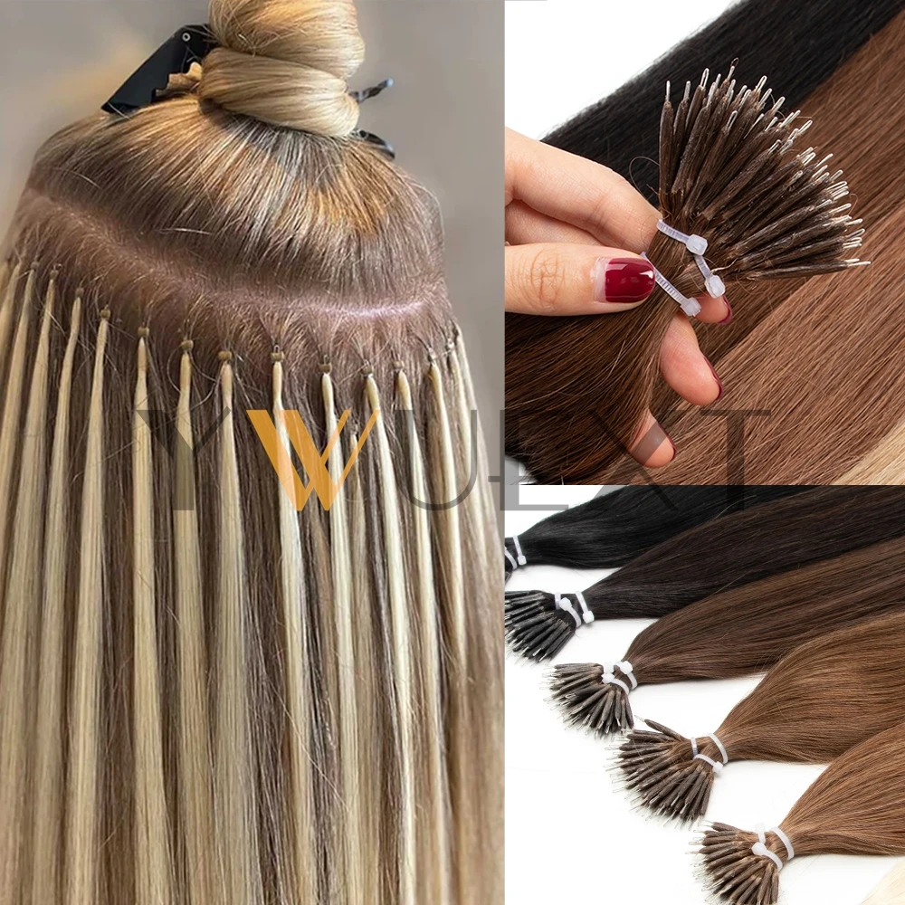 Nano Ring Human Hair Extensions 12