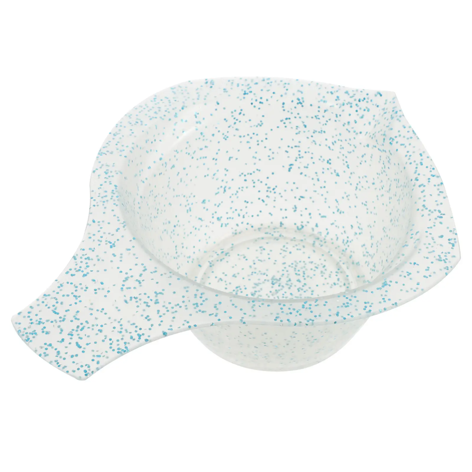 

1Pcs Frosted Hair Color Bowl Multi Functional Plastic Hair Dye Mixing Tool Salon Supplies Easy Clean Tint Mixing Bowl for Home