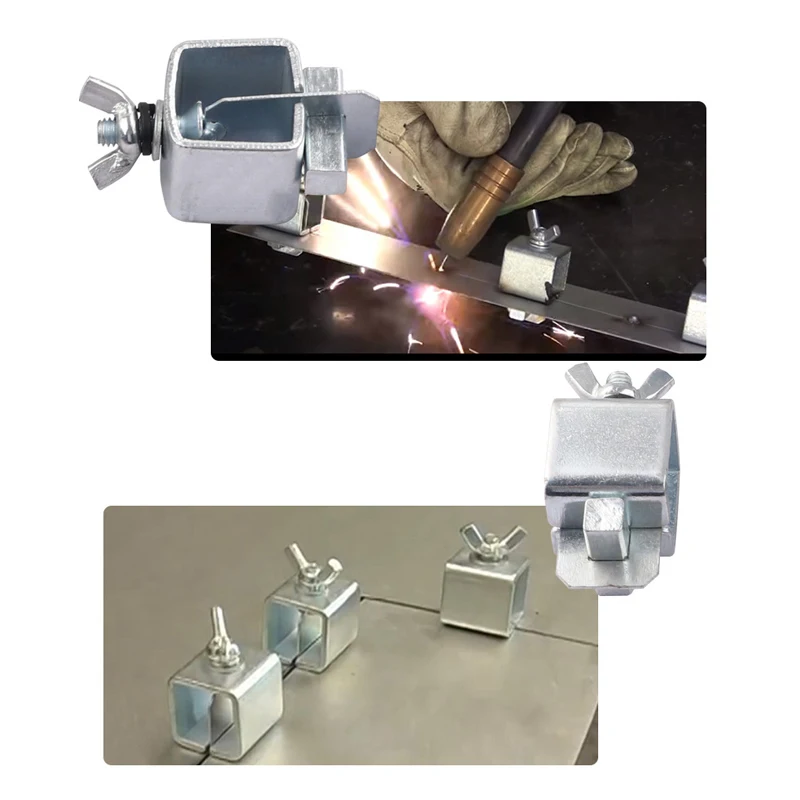 8PCS Adjustable Positioner Clip Holder Welding Clamps Sheet Metal Locator Welding Tool Pliers Hand Tools Metalworking Fixtures