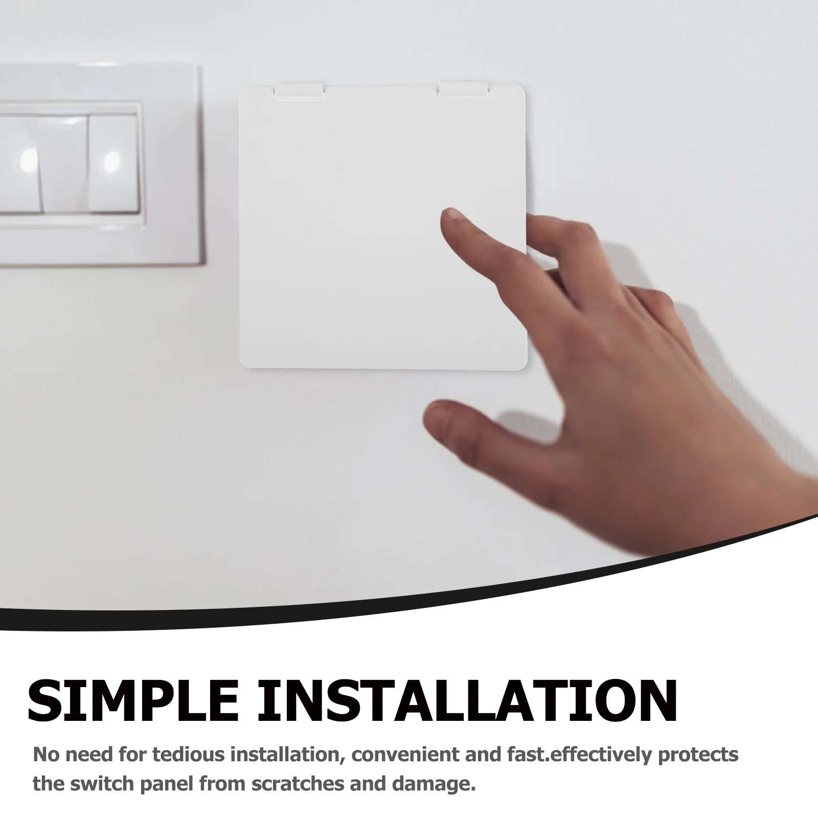 

Central Air Conditioning Panel Cover Sturdy Waterproof Scratch Resistant Easy Install Wall Protector Panel Covers