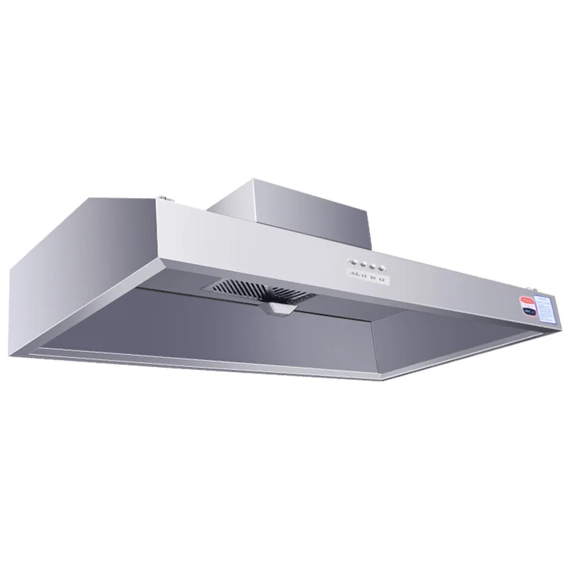 Stainless steel large suction range hood, catering hotel rural soil stove kitchen commercial environmental protection