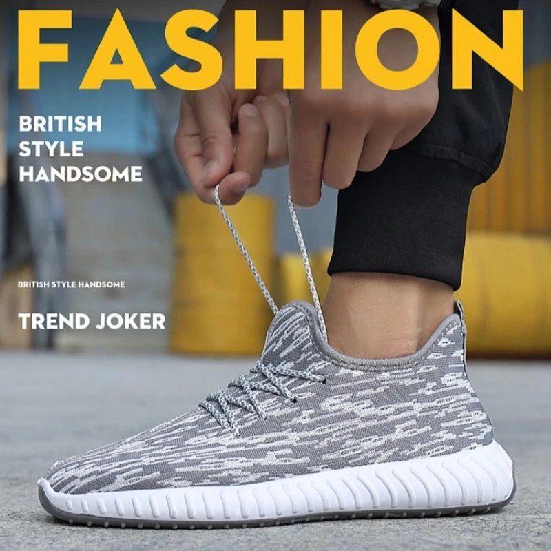 

Summer Breathable Mesh Shoes Men High Quality Male Sneakers Fashion Gym Casual Light Walking Running Footwear Zapatillas Hombre