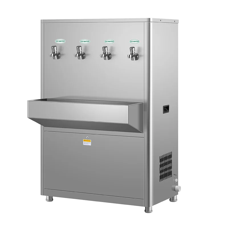 Stainless Steel RO Reverse Osmosis Water Purifier with 5-Stage Filtration, Floor-Standing Water Dispenser (Customized)