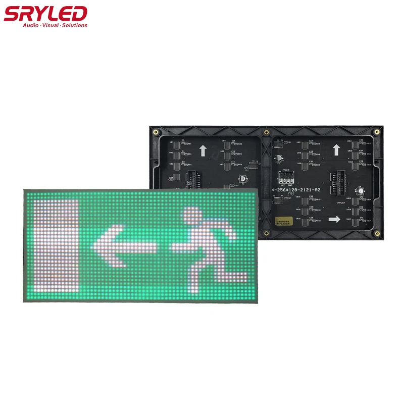 SRYLED P4 modulo matrice LED per interni SMD 2121 RGB 4mm sfondo pubblicitario pannello Display a LED a colori