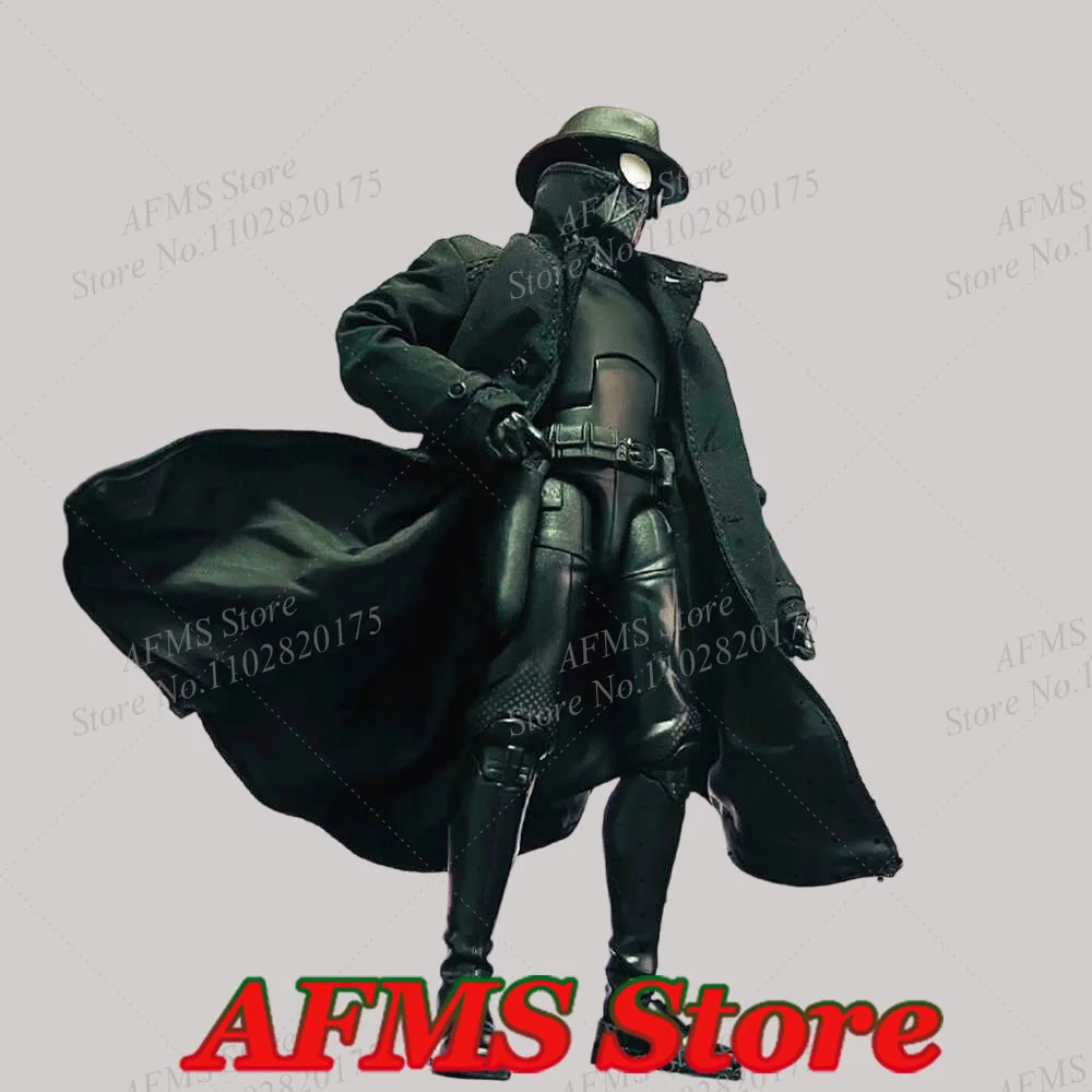 

1/12 Men Soldier Jacket Shadow Spider Boy Classic Single Breasted Long Sleeve Trench Coat Fit 6Inch Action Figure Model Dolls