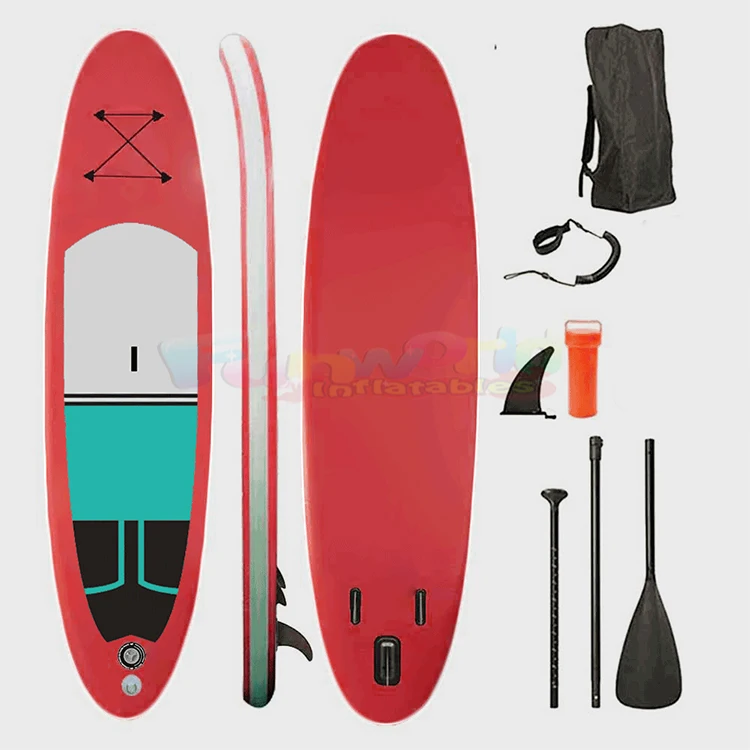 Inflatable Stand-Up Paddle Board for Water Sports Wake Surfboard and Wakeboard with Pump and Bag Accessories