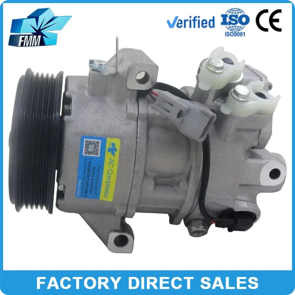 

FMM A/C AC Compressor 12V for MITSUBISHI COLT / SMART FORFOUR 1.1 1.3 1.5 7813A058 7813A132 MR568990 4472209683 4472209685