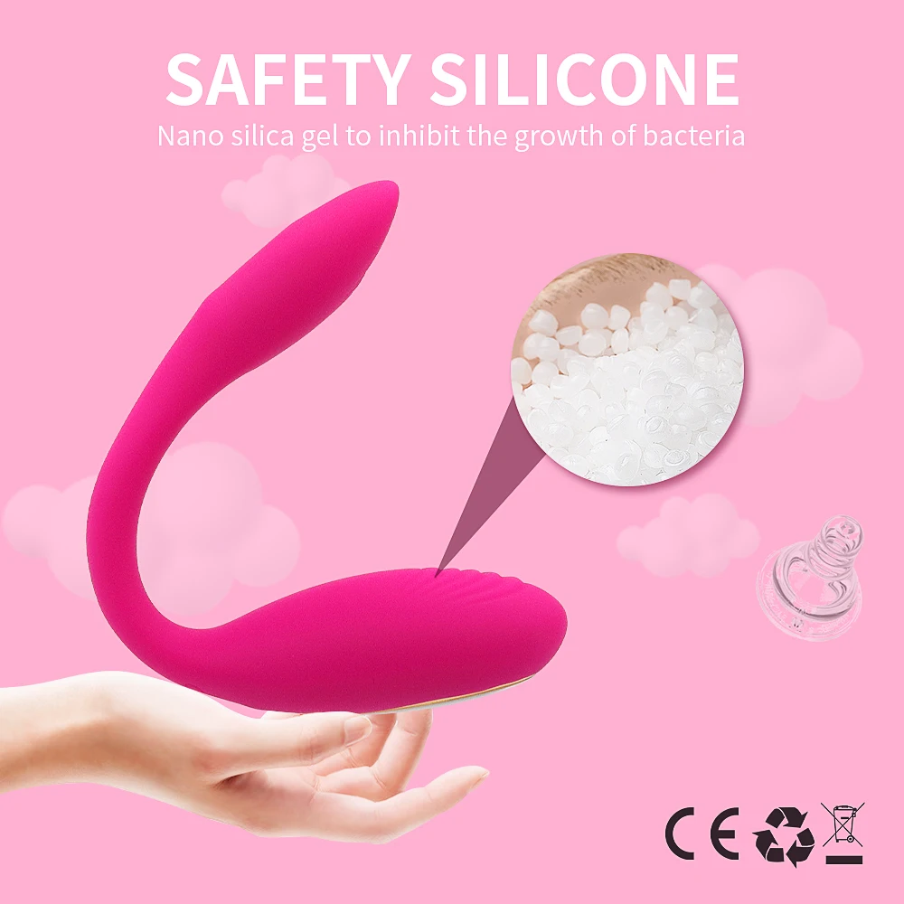 Wireless Remote Clitoris Panties Vibrators Powerful Vibrating Clit Stimulator U Shape Wearable Massager Adult Sex Toys for Women