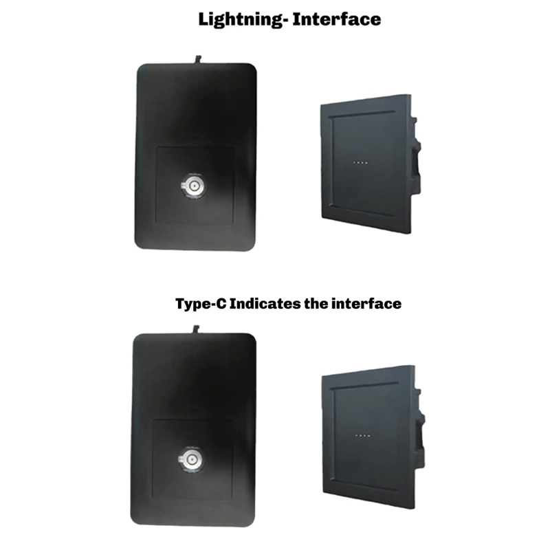Magnetic Wall Charger Mounting Accessories Ipad Tablet Magnetic Bracket 86 Bottom Box Magnetic Charging Wall Charging