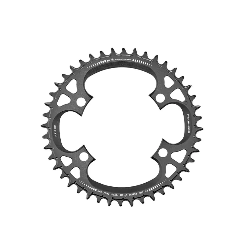 

FOURIERS Bike Chain Ring 110BCD R6800 Road Bicycle crankset Chainwheel Gear 40T 42T 44T 46T