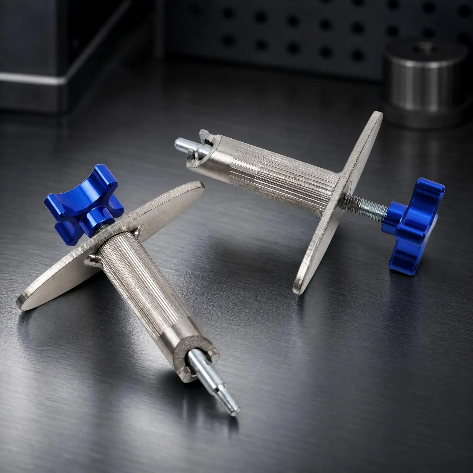 Workshop Nozzle Flow Regulator Hand Operated Rate Tuning Tool 45 Steel Tapered Tip 9.5cm Height for Routine Car Nozzle Servicing