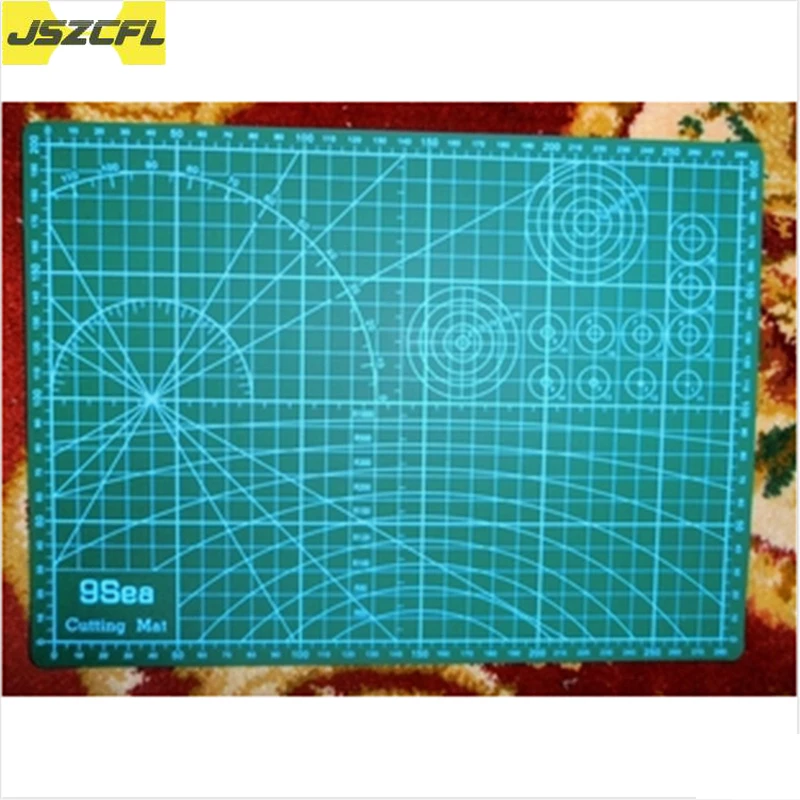 30x22x0.3cm PVC A4 Cutting Mat Patchwork Cut Pad Manual DIY Leather Tool Cutting Board Double-sided Self-healing Cutting Pad