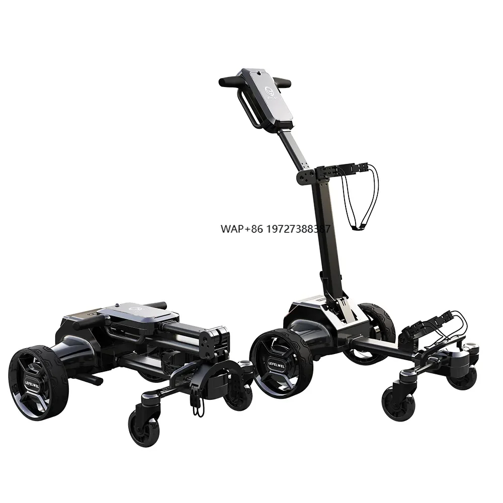 

Customized Captivating G5 Golf Carts ABS+PC,Aluminum Material Smart Following Electric Golf Trolleys for Golf Clubs and Courses