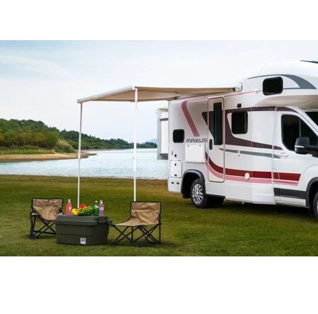 

High Quality RV Parts & Accessories High Strength Aluminum Alloy Frame with Manual & Auto Control Easy-to-Use RV Awning