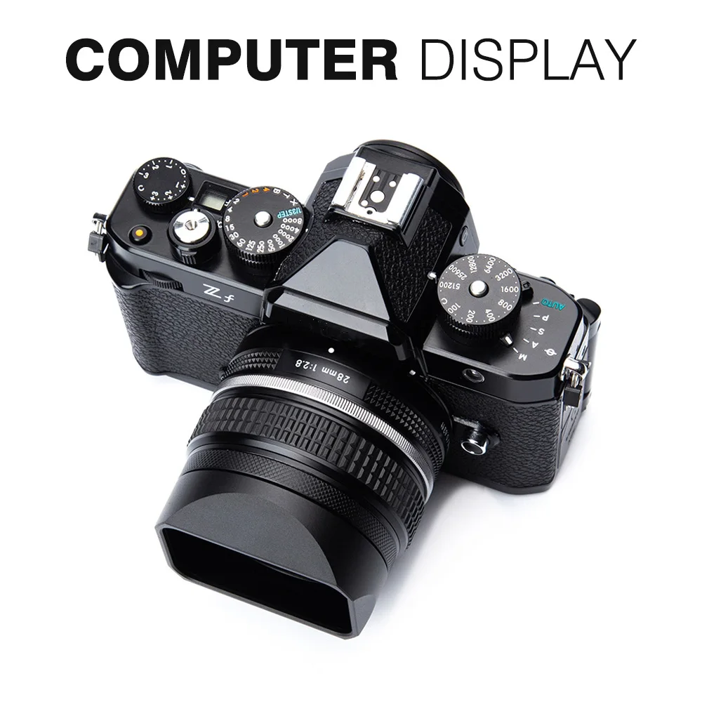 Osłona obiektywu Z40F2 28 F2.8 Metalowa, nakręcana osłona obiektywu do Nikon Nikkor Z28 F2.8SE Z 40 F2SE/Z 40mm F2, zamiennik osłony obiektywu LH-N52 — zdjęcie produktu 4