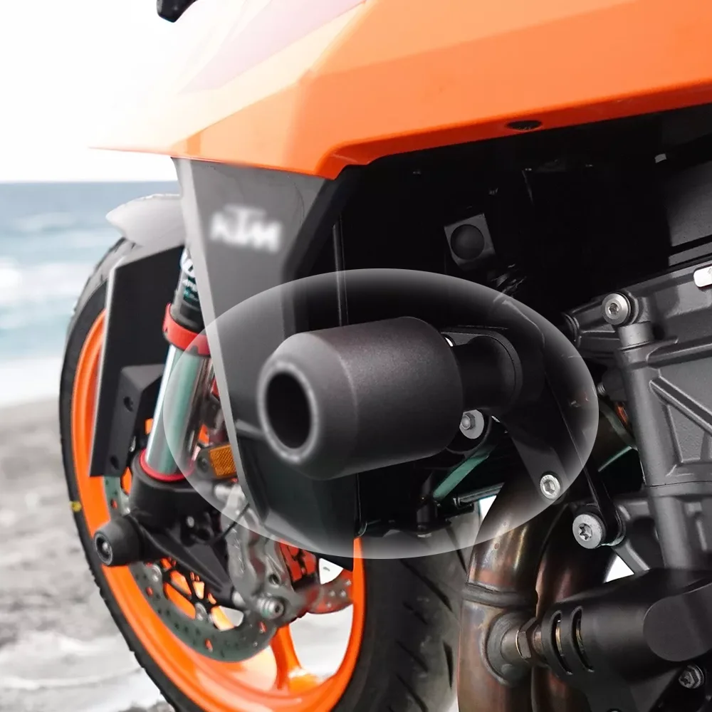 รถจักรยานยนต์ FALLING กรอบป้องกัน Slider Fairing GUARD CRASH Pad Protector สําหรับ 990 Duke (2024 +)
