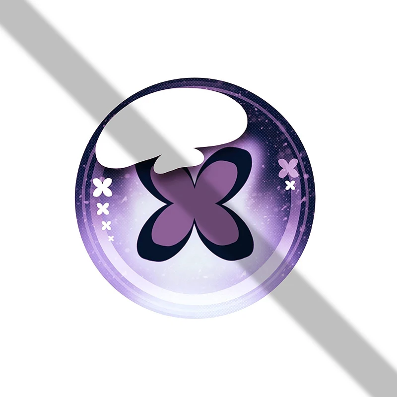 Fursuit مقلة العين تأثيري حلي فروي البدلة Kigurumi سماعات اكسسوارات الحيوان الغبار صافي الطباعة العين تلميذ ملحق الكرتون