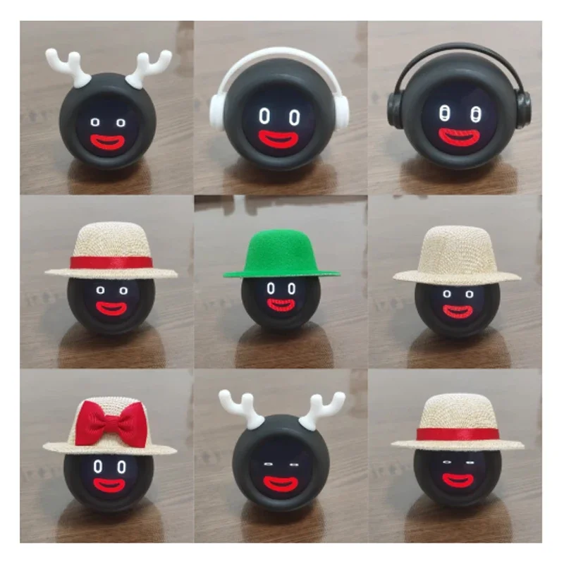 

Boys Car Robot Type-C Wired Weather Clock/Photo Display/Expression Display Cars Creative Ornaments Customize Gifts