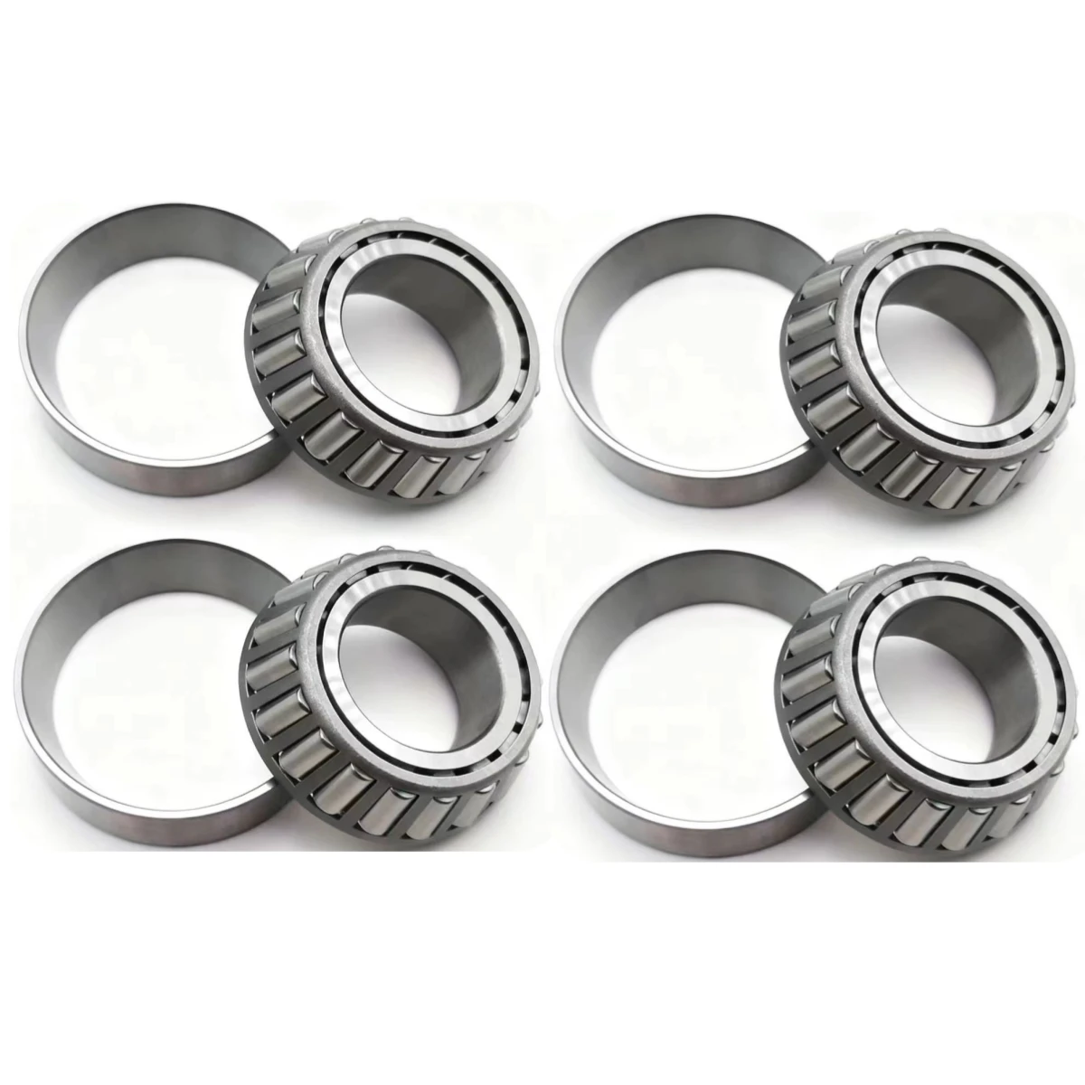 4PCS tapered roller bearings Fits LINHAI 200 T3b 260 300 E2/T3b EFI Quad parts front wheel swing arm bearings 10030