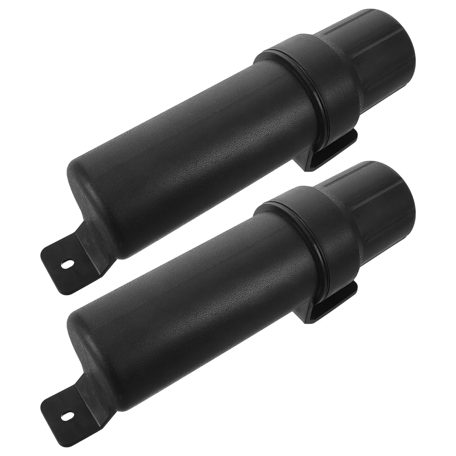 2Pcs Motorcycle Tool Storage Tube Heavy Duty Waterproof Canister Large Capacity Seal Road Dirt Bike Tool Box Glove Tube