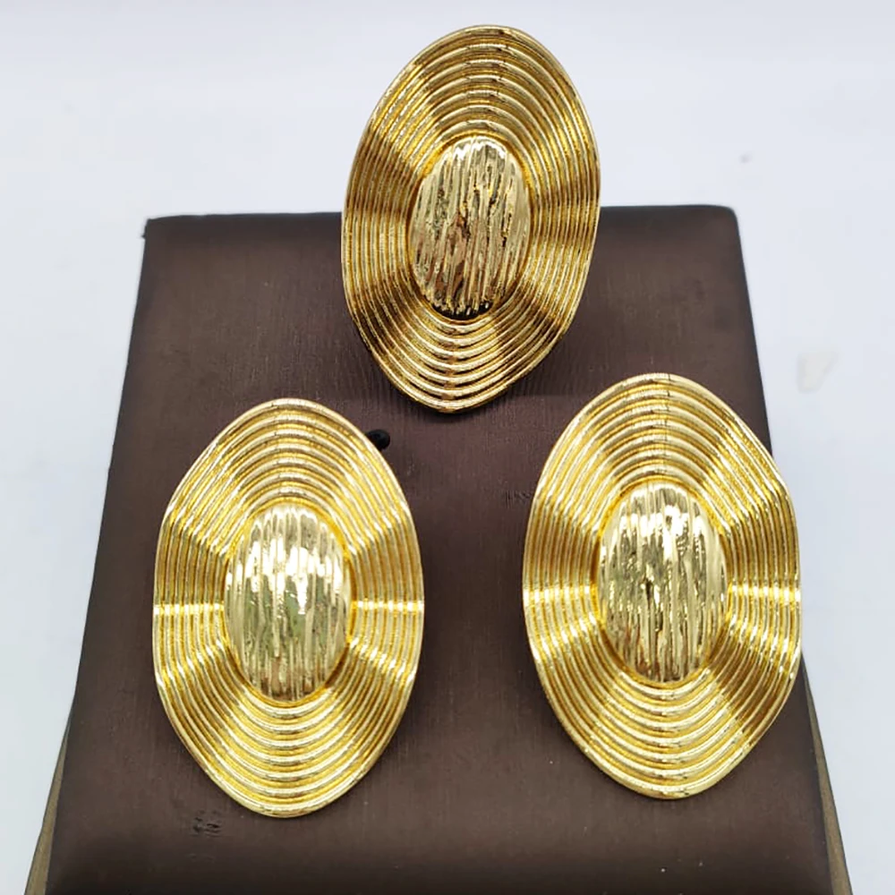 YM Dubai Gold Jewelry Set 8